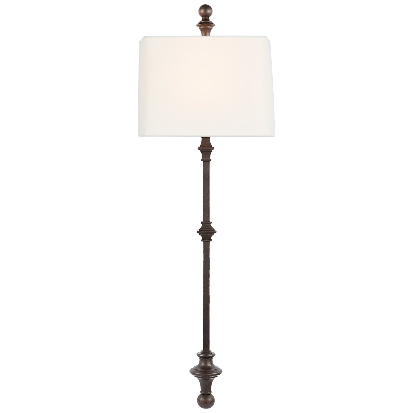 VISUAL COMFORT SIGNATURE, CAWDOR STANCHION WALL LIGHT, WALL SCONCES