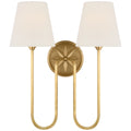 VISUAL COMFORT SIGNATURE, POLARIS DOUBLE SCONCE, WALL SCONCES