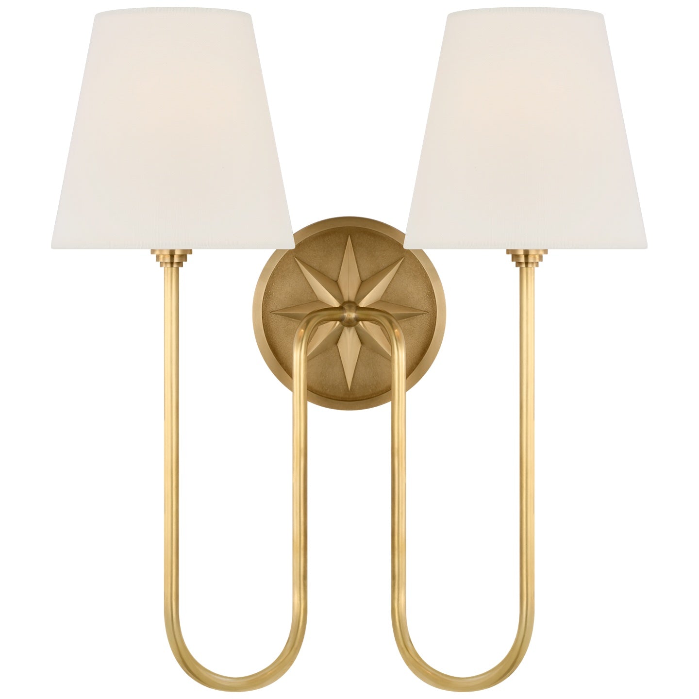 VISUAL COMFORT SIGNATURE, POLARIS DOUBLE SCONCE, WALL SCONCES