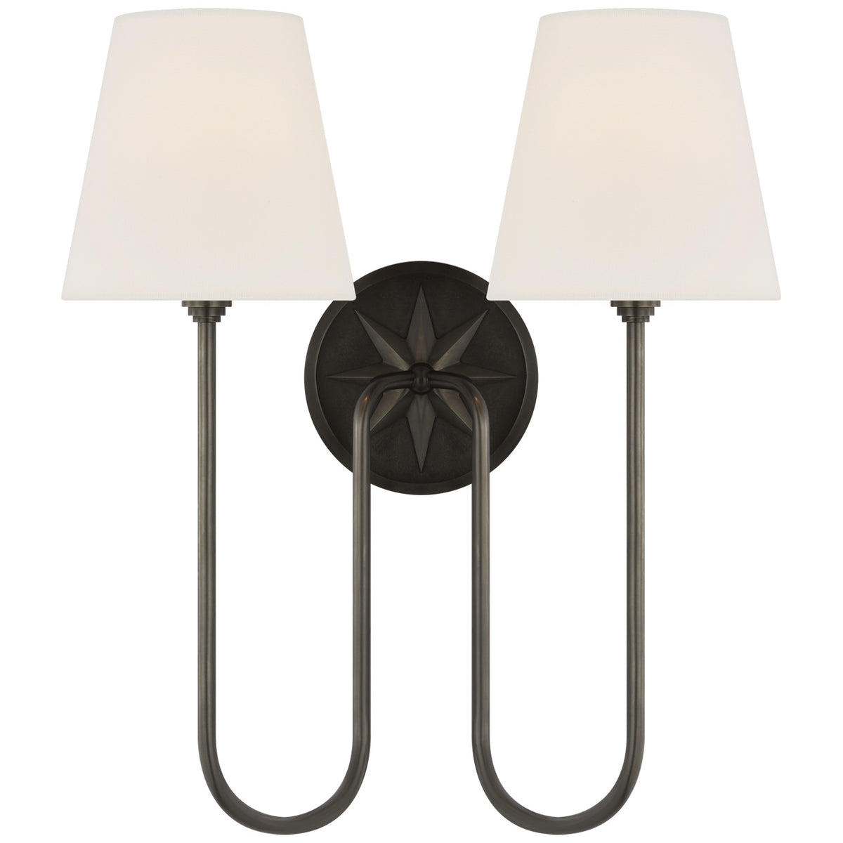 VISUAL COMFORT SIGNATURE, POLARIS DOUBLE SCONCE, WALL SCONCES