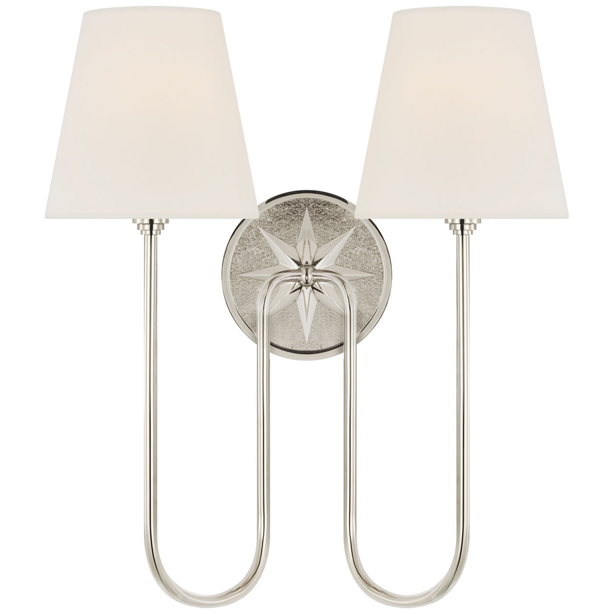 VISUAL COMFORT SIGNATURE, POLARIS DOUBLE SCONCE, WALL SCONCES