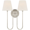 VISUAL COMFORT SIGNATURE, POLARIS DOUBLE SCONCE, WALL SCONCES