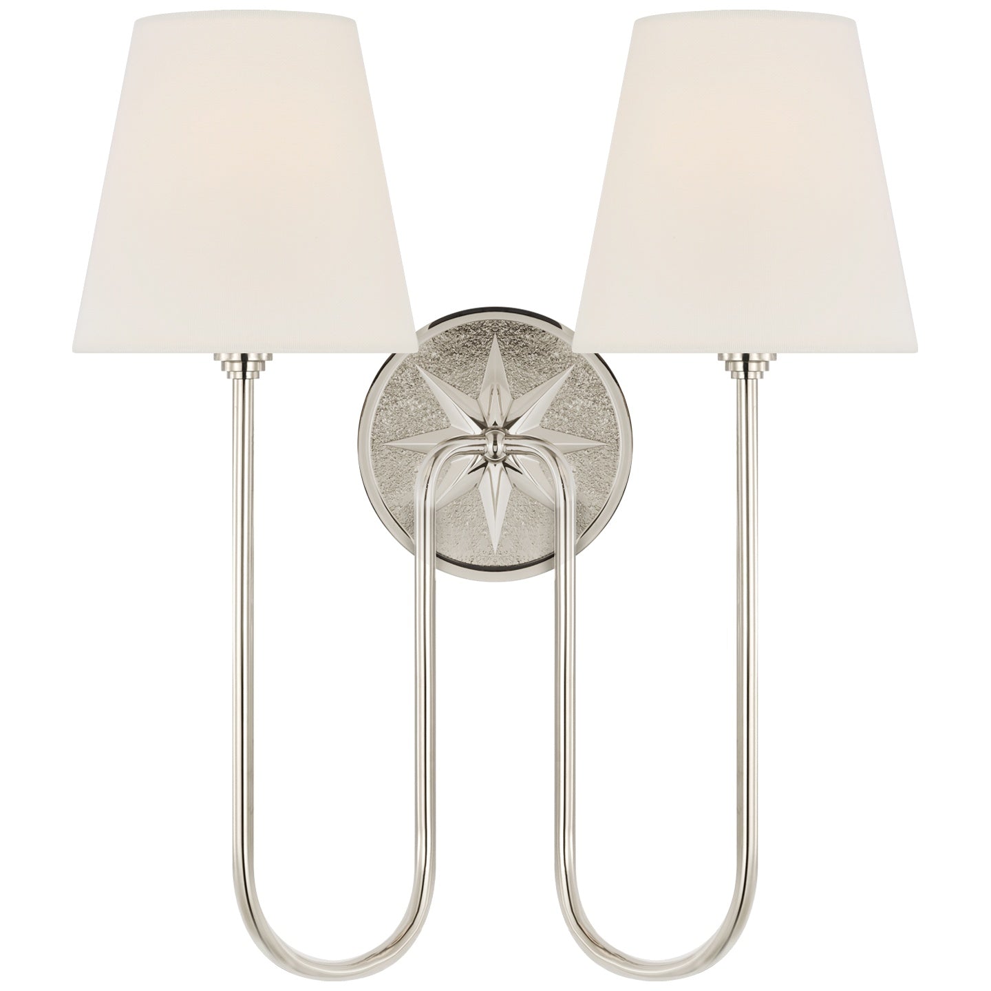 VISUAL COMFORT SIGNATURE, POLARIS DOUBLE SCONCE, WALL SCONCES