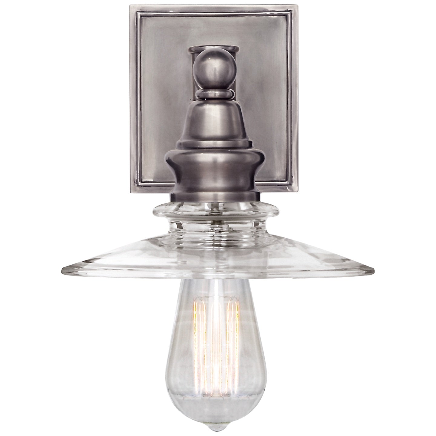 VISUAL COMFORT SIGNATURE, COVINGTON SHIELD SCONCE, BATH VANITY LIGHT