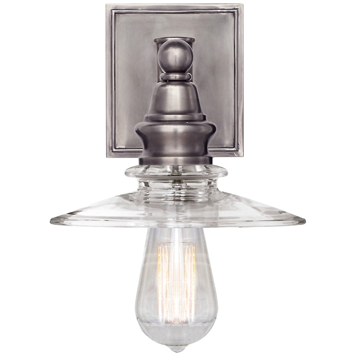VISUAL COMFORT SIGNATURE, COVINGTON SHIELD SCONCE, BATH VANITY LIGHT