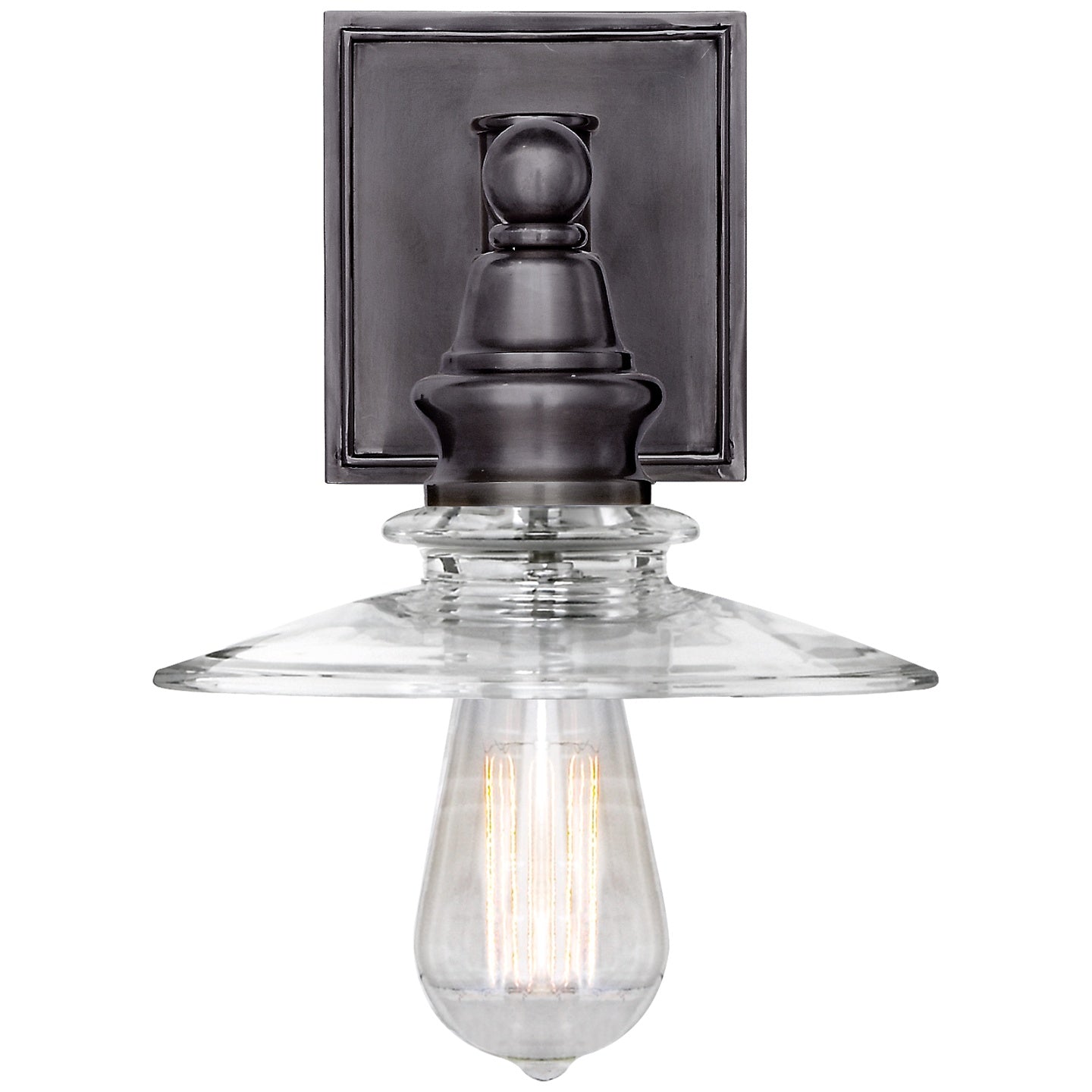 VISUAL COMFORT SIGNATURE, COVINGTON SHIELD SCONCE, BATH VANITY LIGHT
