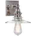 VISUAL COMFORT SIGNATURE, COVINGTON SHIELD SCONCE, BATH VANITY LIGHT