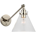 VISUAL COMFORT SIGNATURE, PARKINGTON SINGLE LIBRARY WALL LIGHT, WALL SCONCES