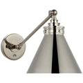 VISUAL COMFORT SIGNATURE, PARKINGTON SINGLE LIBRARY WALL LIGHT, WALL SCONCES