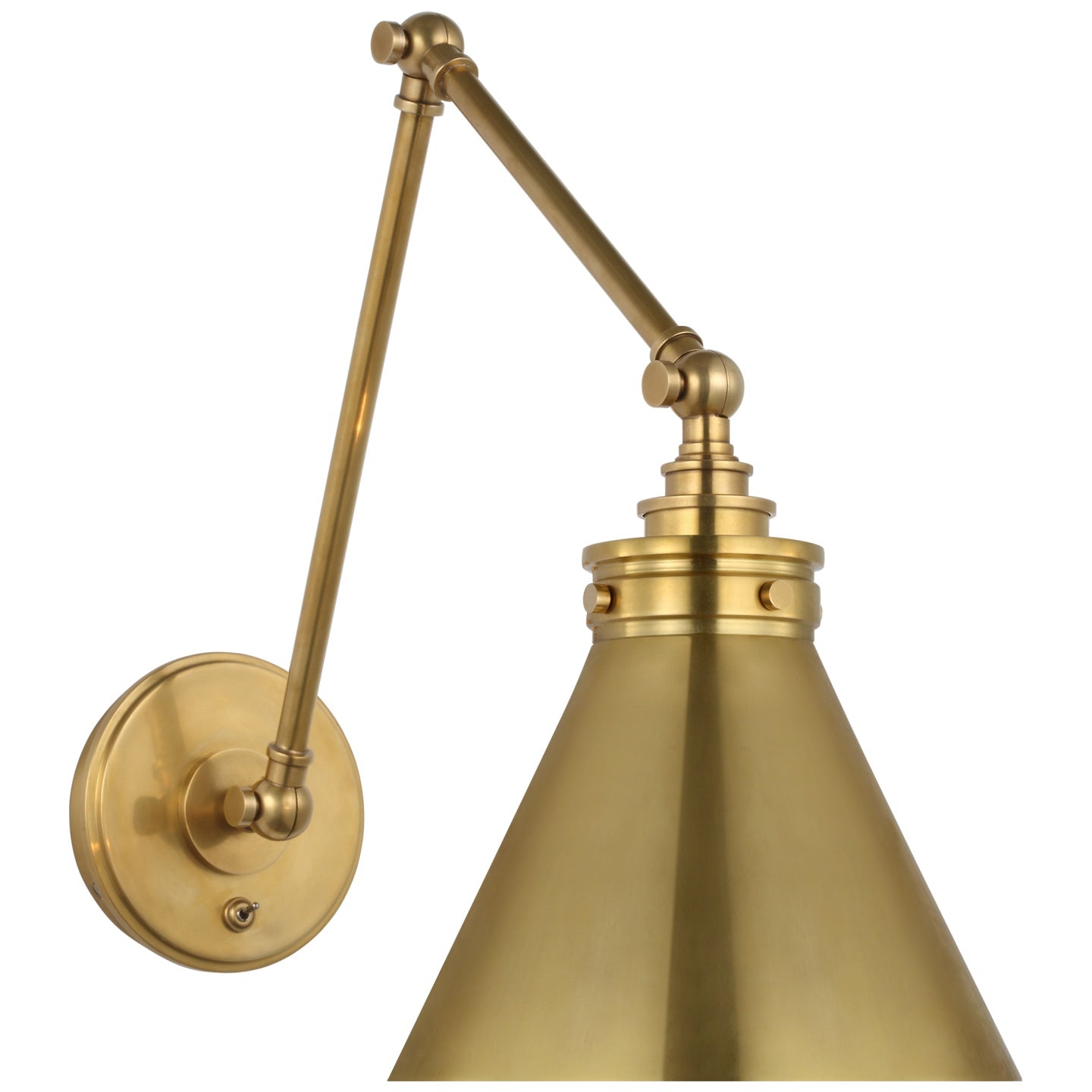 VISUAL COMFORT SIGNATURE, PARKINGTON DOUBLE LIBRARY WALL LIGHT, WALL SCONCES