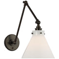 VISUAL COMFORT SIGNATURE, PARKINGTON DOUBLE LIBRARY WALL LIGHT, WALL SCONCES