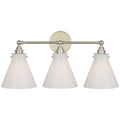 VISUAL COMFORT SIGNATURE, PARKINGTON THREE LIGHT BATH BAR, BATH VANITY LIGHT