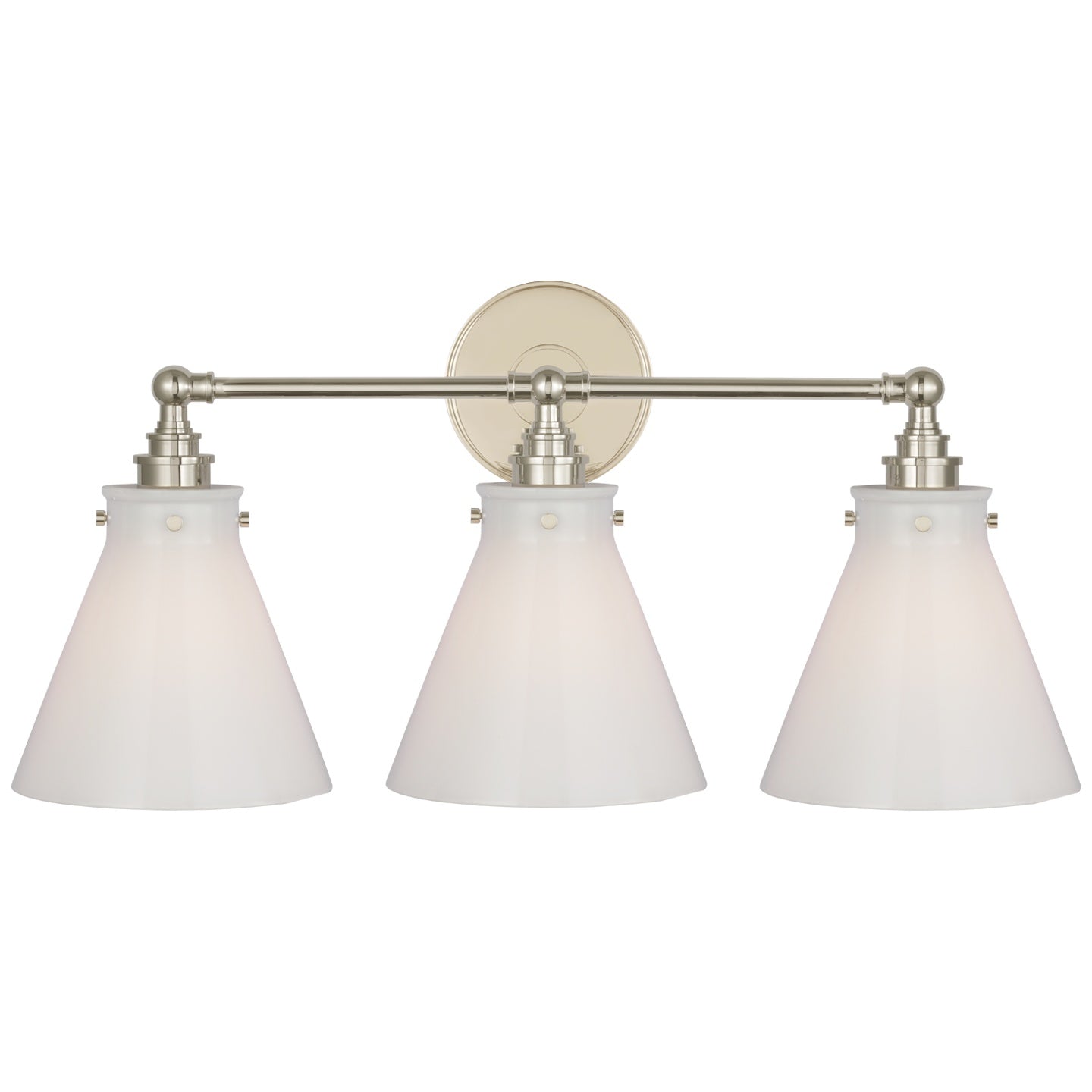 VISUAL COMFORT SIGNATURE, PARKINGTON THREE LIGHT BATH BAR, BATH VANITY LIGHT
