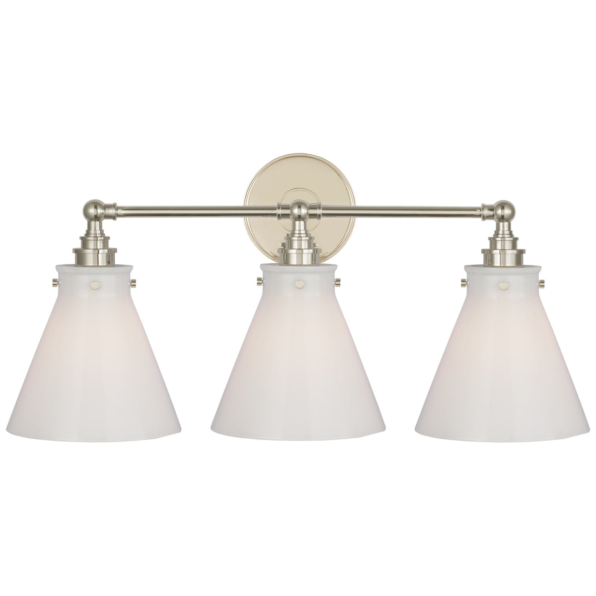 VISUAL COMFORT SIGNATURE, PARKINGTON THREE LIGHT BATH BAR, BATH VANITY LIGHT