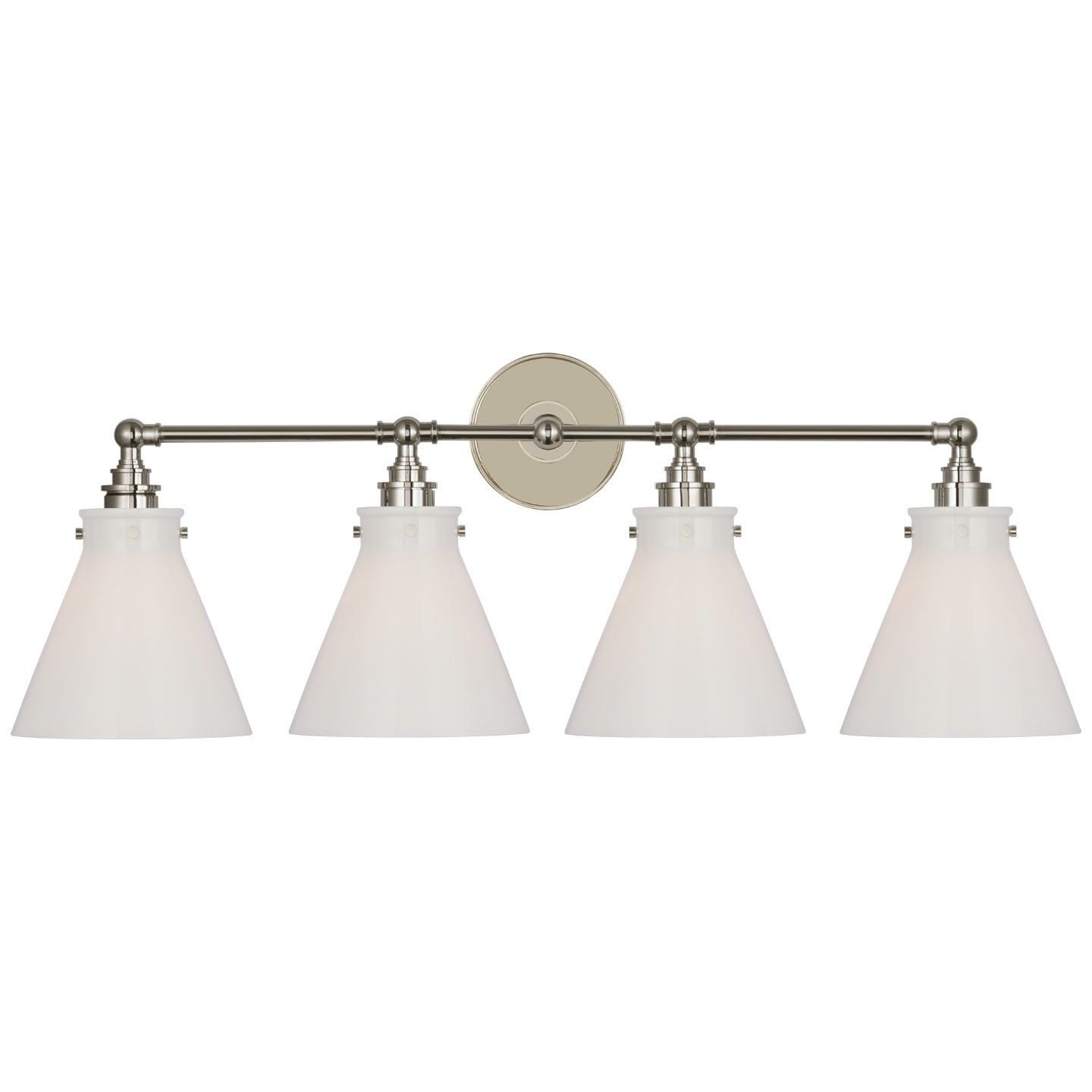 VISUAL COMFORT SIGNATURE, PARKINGTON FOUR LIGHT BATH BAR, BATH VANITY LIGHT