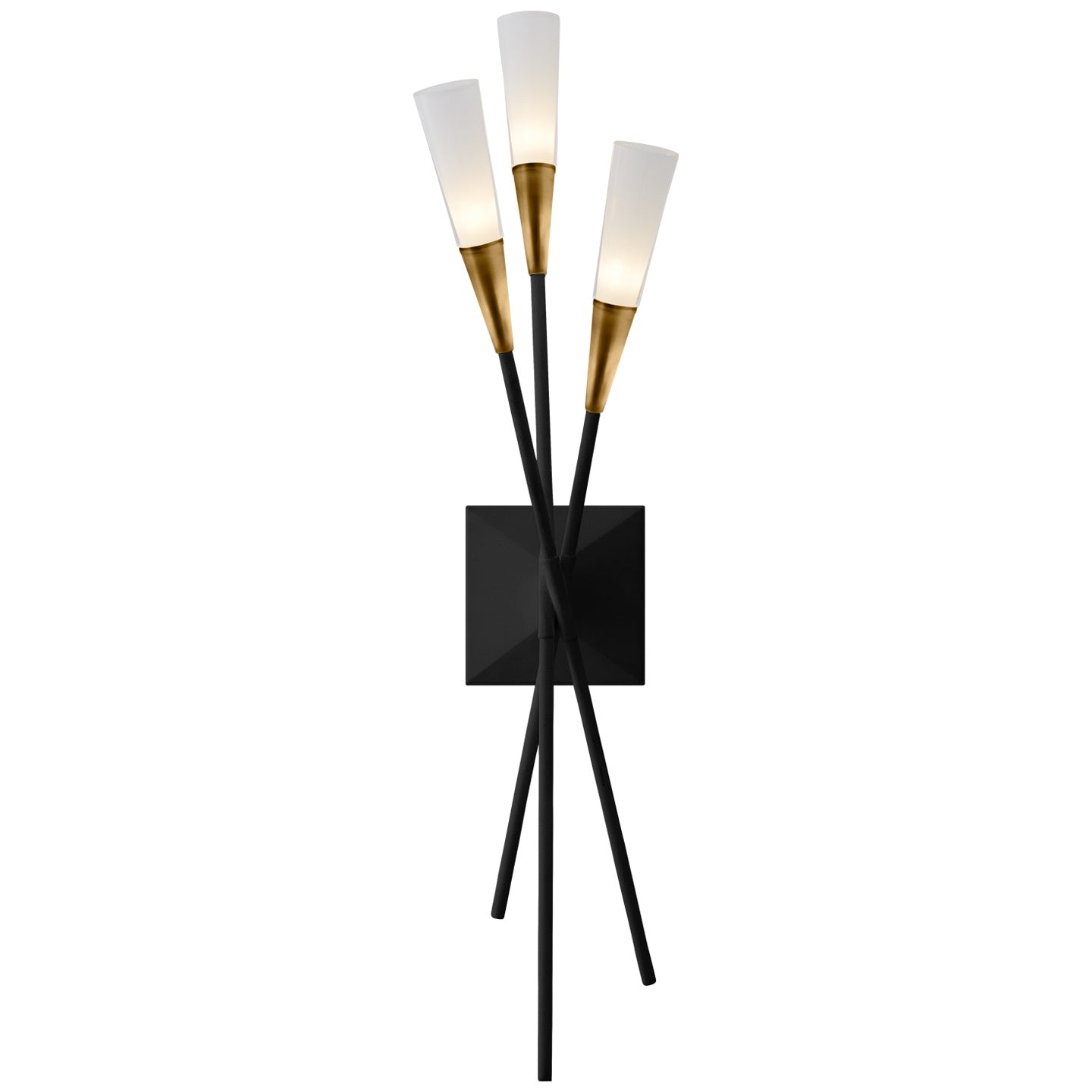 VISUAL COMFORT SIGNATURE, STELLAR TRIPLE TAIL SCONCE, WALL SCONCES