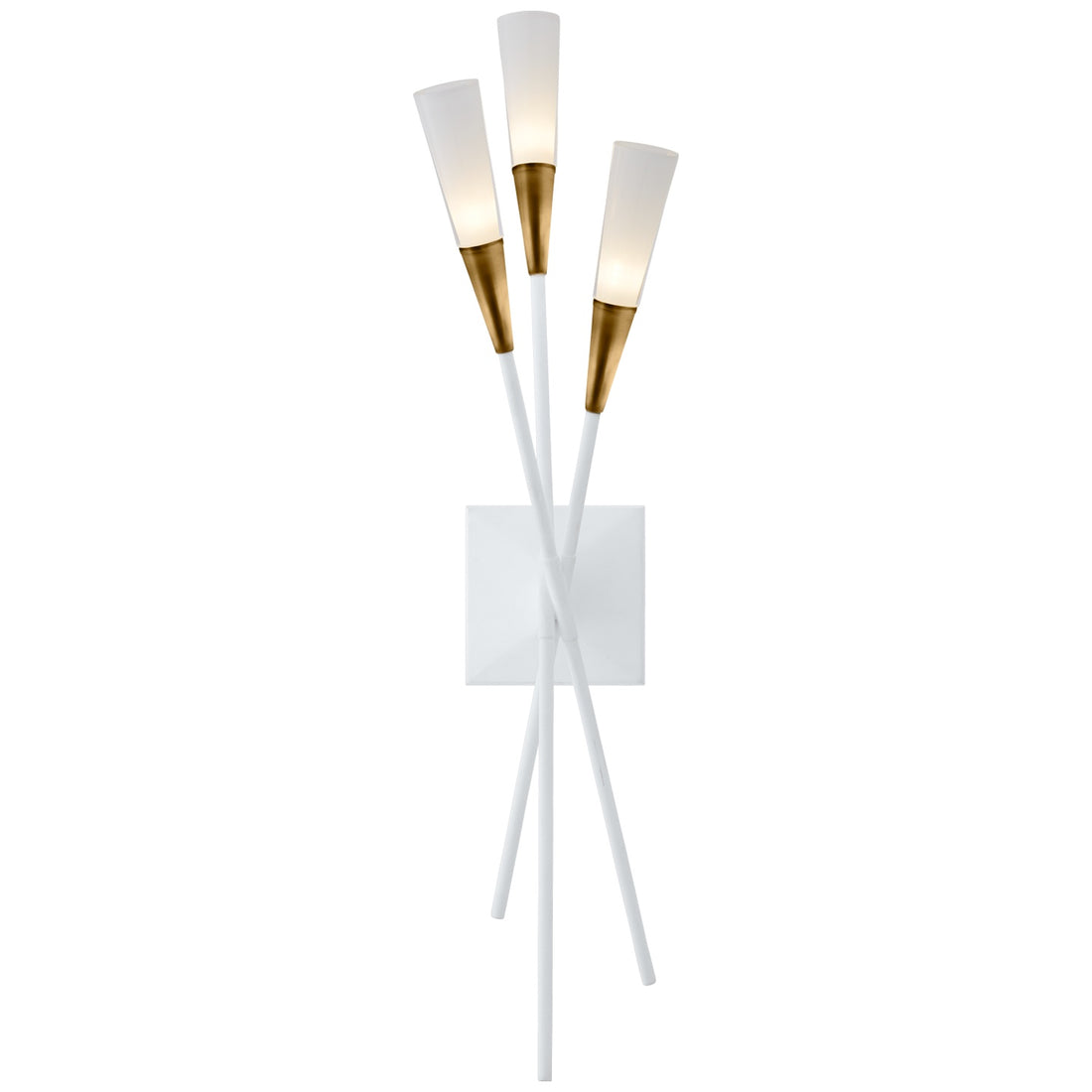 VISUAL COMFORT SIGNATURE, STELLAR TRIPLE TAIL SCONCE, WALL SCONCES