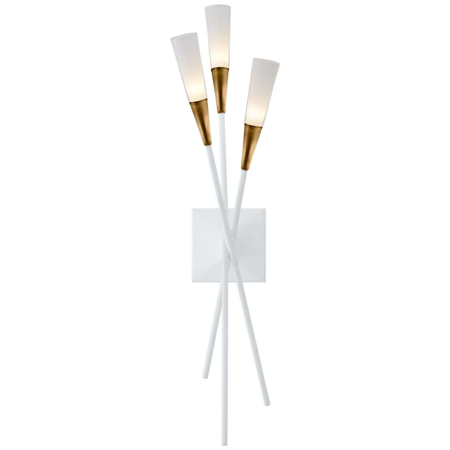 VISUAL COMFORT SIGNATURE, STELLAR TRIPLE TAIL SCONCE, WALL SCONCES