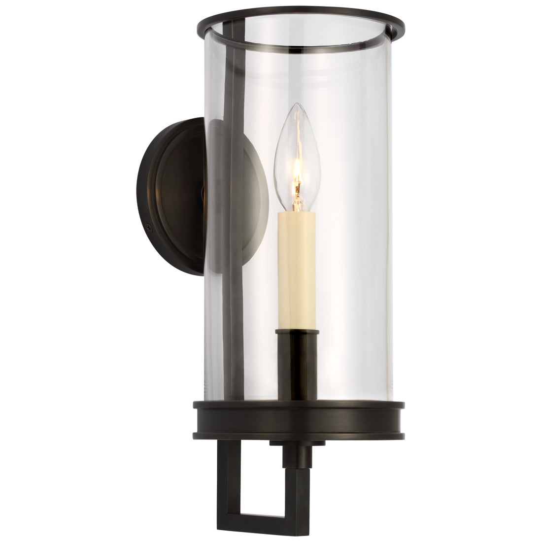 VISUAL COMFORT SIGNATURE, GLENDON HURRICANE SCONCE, WALL SCONCES