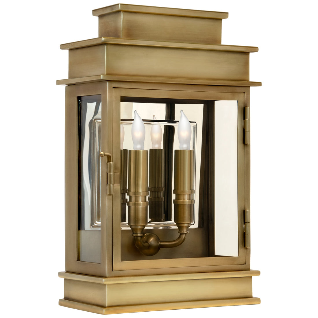 VISUAL COMFORT SIGNATURE, LINEAR LANTERN SHORT, WALL SCONCES
