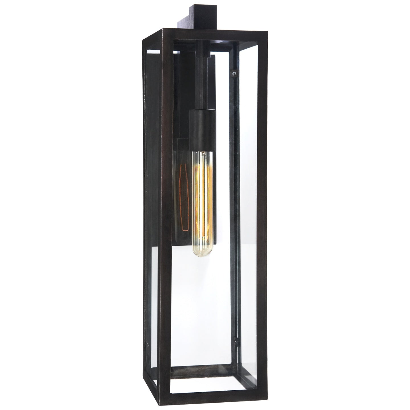 VISUAL COMFORT SIGNATURE, FRESNO FRAMED LONG SCONCE, OUTDOOR WALL LIGHTS