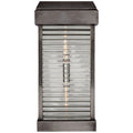 VISUAL COMFORT SIGNATURE, DUNMORE CURVED GLASS LOUVER SCONCE, OUTDOOR WALL LIGHTS