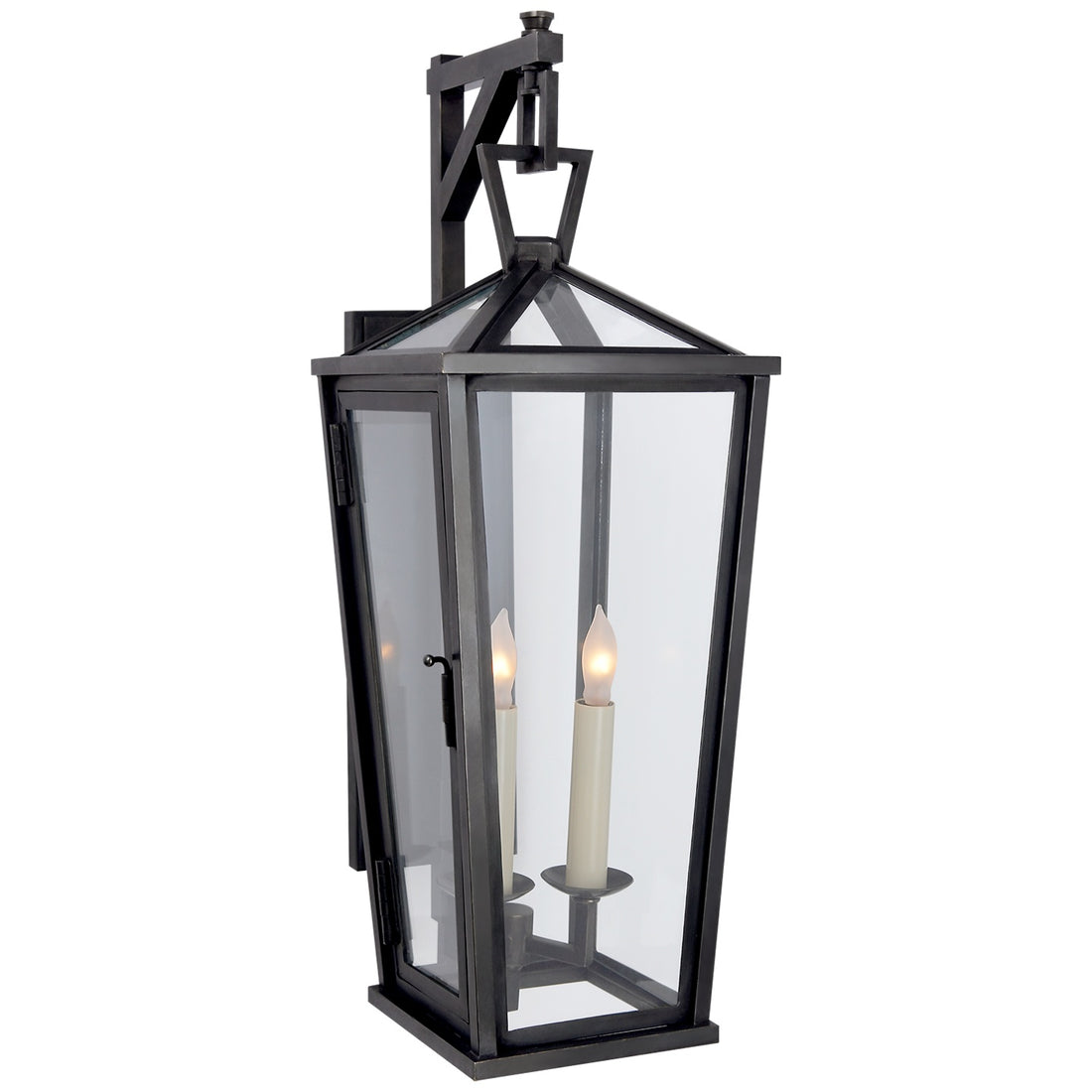VISUAL COMFORT SIGNATURE, DARLANA TALL BRACKETED WALL LANTERN, OUTDOOR WALL LIGHTS