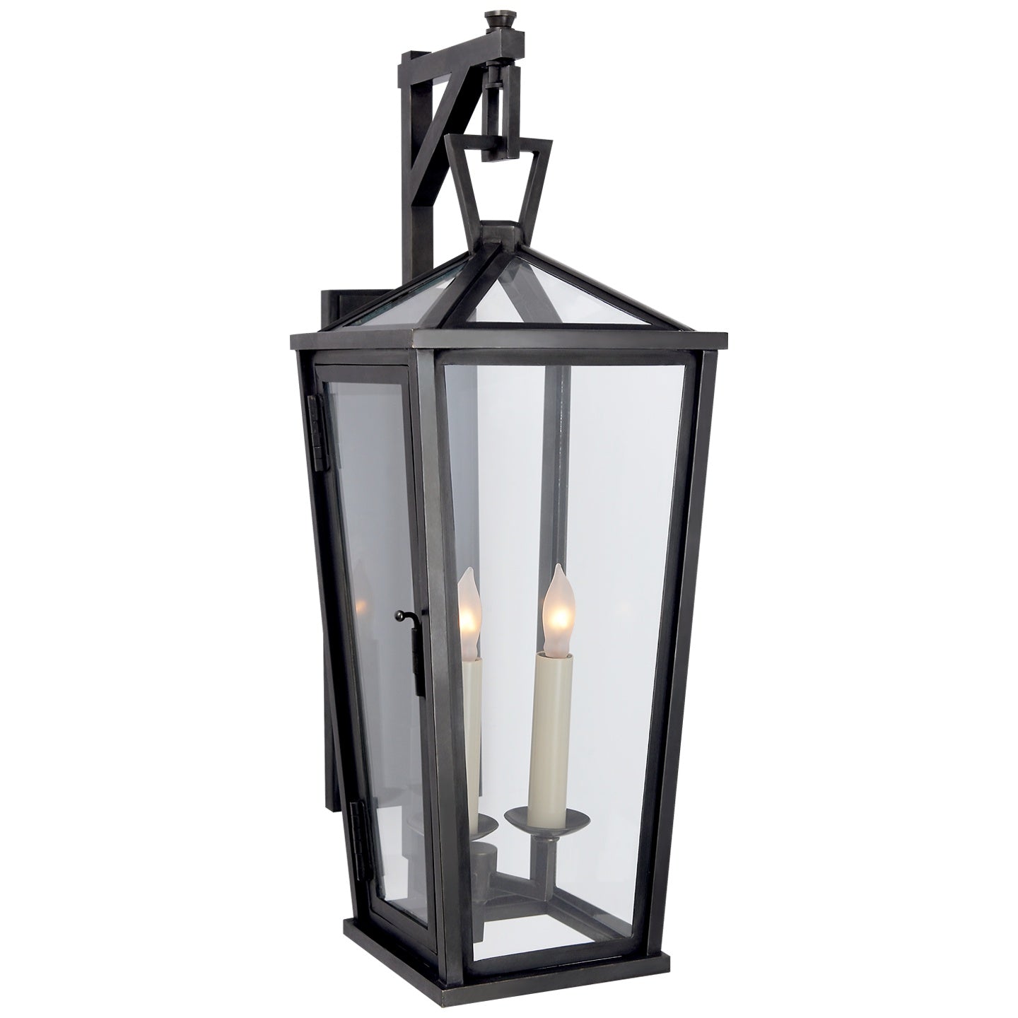 VISUAL COMFORT SIGNATURE, DARLANA TALL BRACKETED WALL LANTERN, OUTDOOR WALL LIGHTS