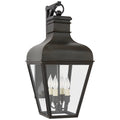 VISUAL COMFORT SIGNATURE, FREMONT BRACKETED WALL LANTERN, OUTDOOR WALL LIGHTS