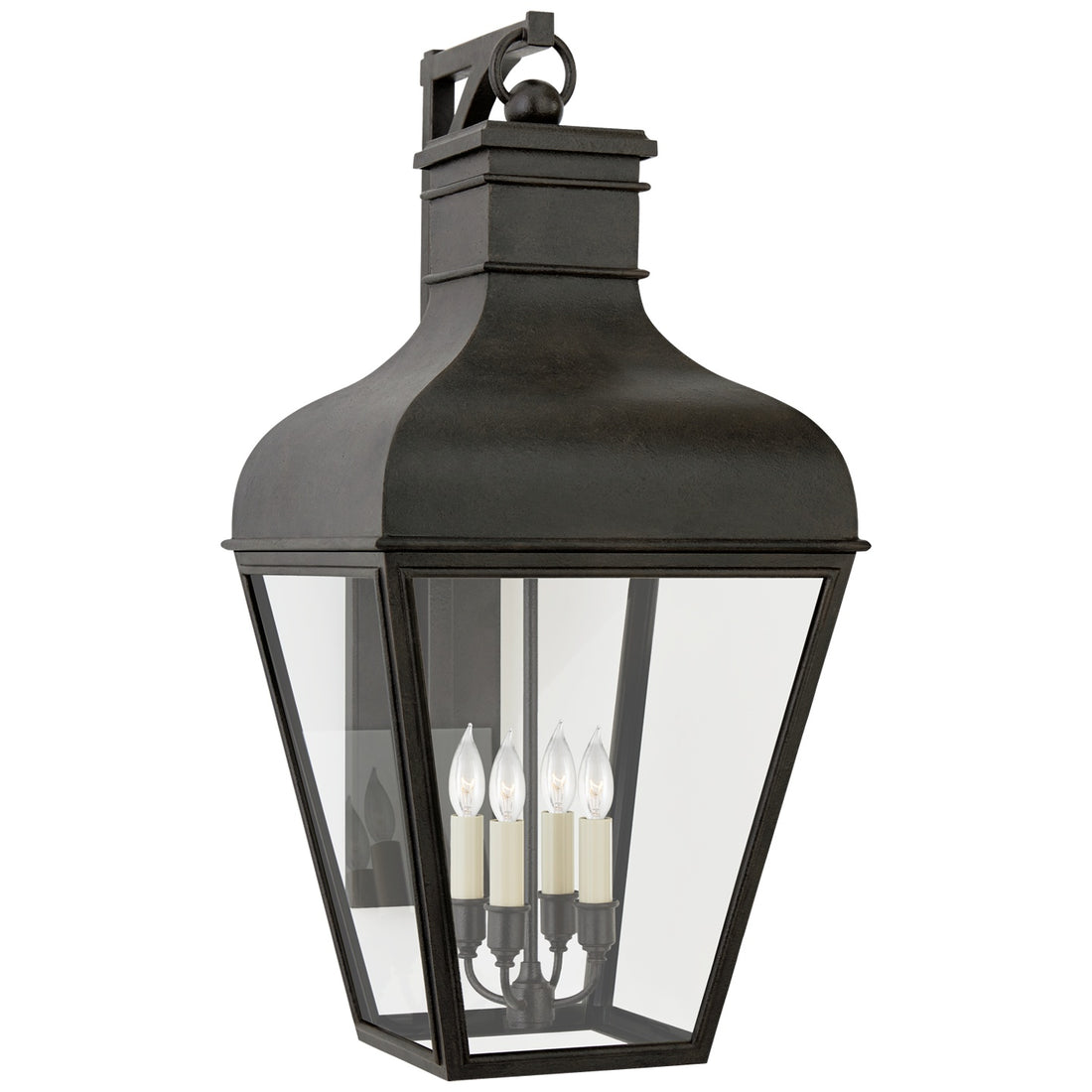VISUAL COMFORT SIGNATURE, FREMONT BRACKETED WALL LANTERN, OUTDOOR WALL LIGHTS