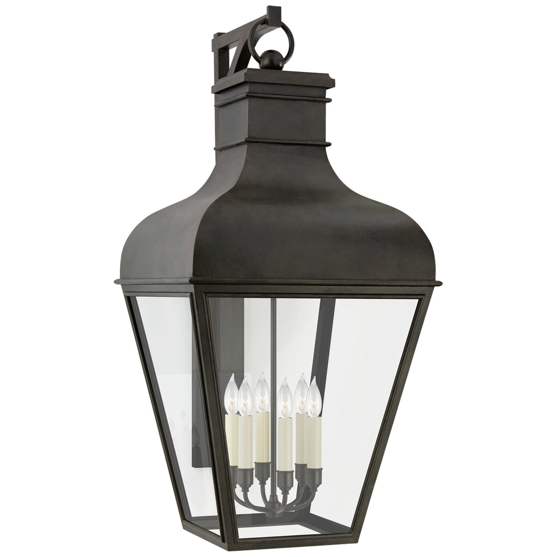 VISUAL COMFORT SIGNATURE, FREMONT GRANDE BRACKETED WALL LANTERN, OUTDOOR WALL LIGHTS