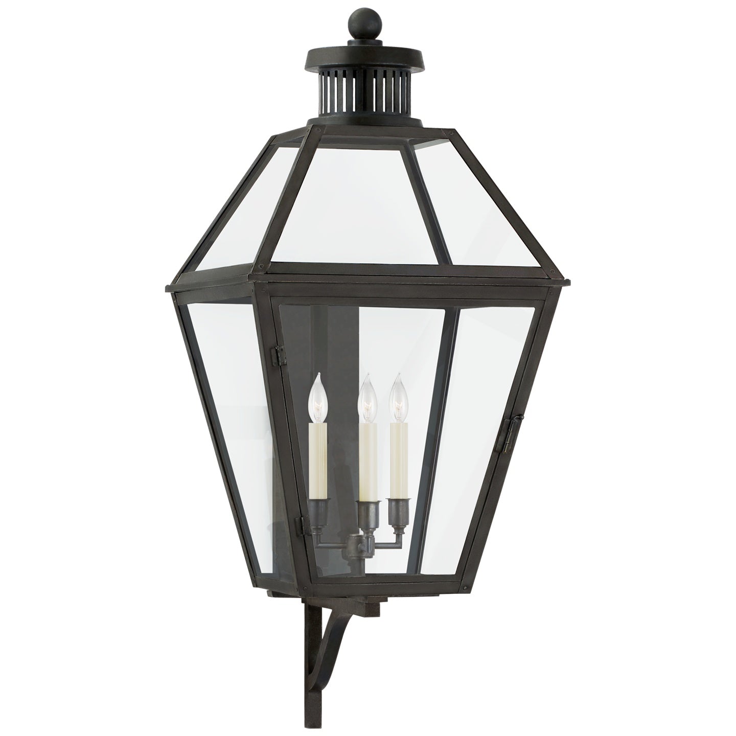 VISUAL COMFORT SIGNATURE, STRATFORD BRACKETED WALL LANTERN, OUTDOOR WALL LIGHTS