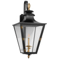 VISUAL COMFORT SIGNATURE, ALBERMARLE BRACKETED GAS WALL LANTERN, OUTDOOR WALL LIGHTS