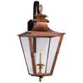 VISUAL COMFORT SIGNATURE, ALBERMARLE BRACKETED GAS WALL LANTERN, OUTDOOR WALL LIGHTS