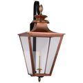 VISUAL COMFORT SIGNATURE, ALBERMARLE BRACKETED GAS WALL LANTERN, OUTDOOR WALL LIGHTS