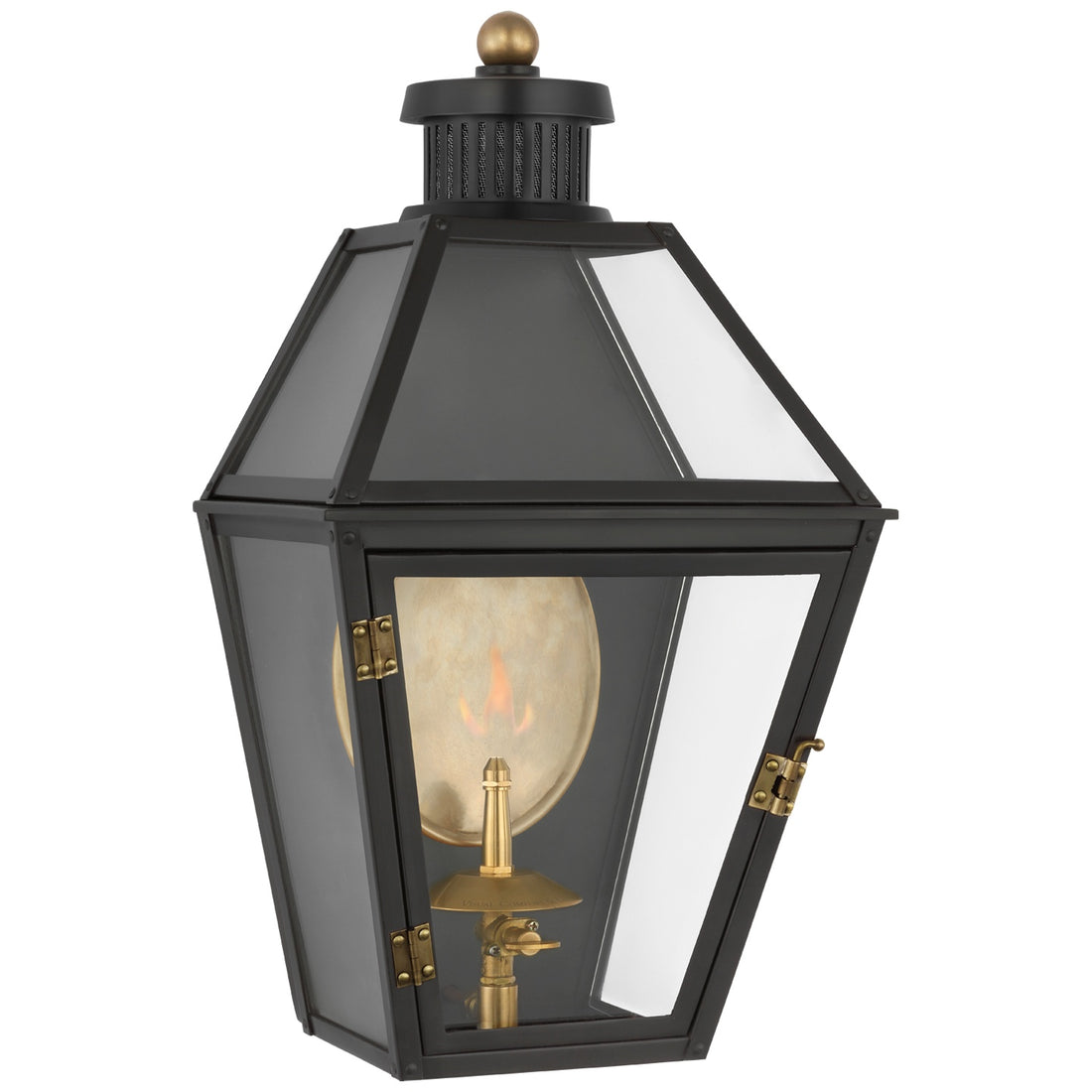 VISUAL COMFORT SIGNATURE, STRATFORD GAS WALL LANTERN, OUTDOOR WALL LIGHTS