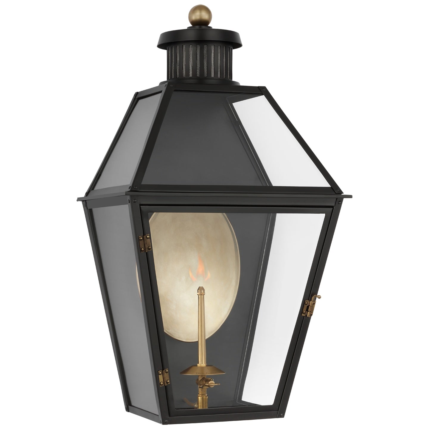 VISUAL COMFORT SIGNATURE, STRATFORD GAS WALL LANTERN, OUTDOOR WALL LIGHTS