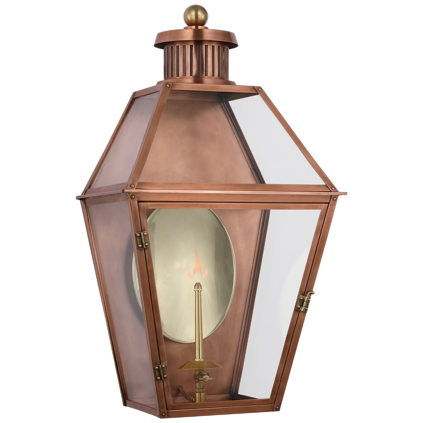 VISUAL COMFORT SIGNATURE, STRATFORD GAS WALL LANTERN, OUTDOOR WALL LIGHTS