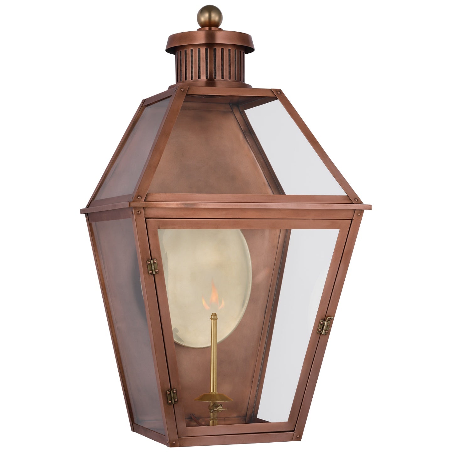 VISUAL COMFORT SIGNATURE, STRATFORD GAS WALL LANTERN, OUTDOOR WALL LIGHTS
