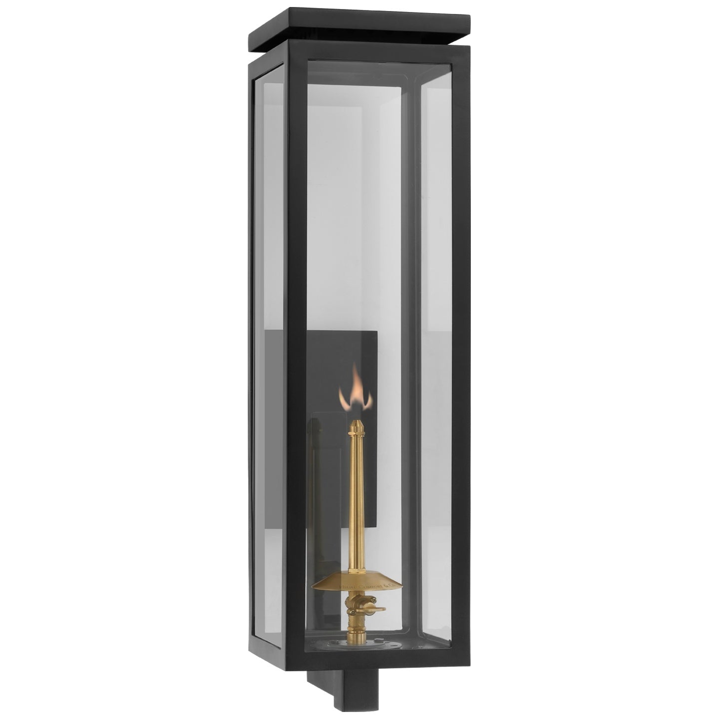 VISUAL COMFORT SIGNATURE, FRESNO BRACKETED GAS WALL LANTERN, OUTDOOR WALL LIGHTS
