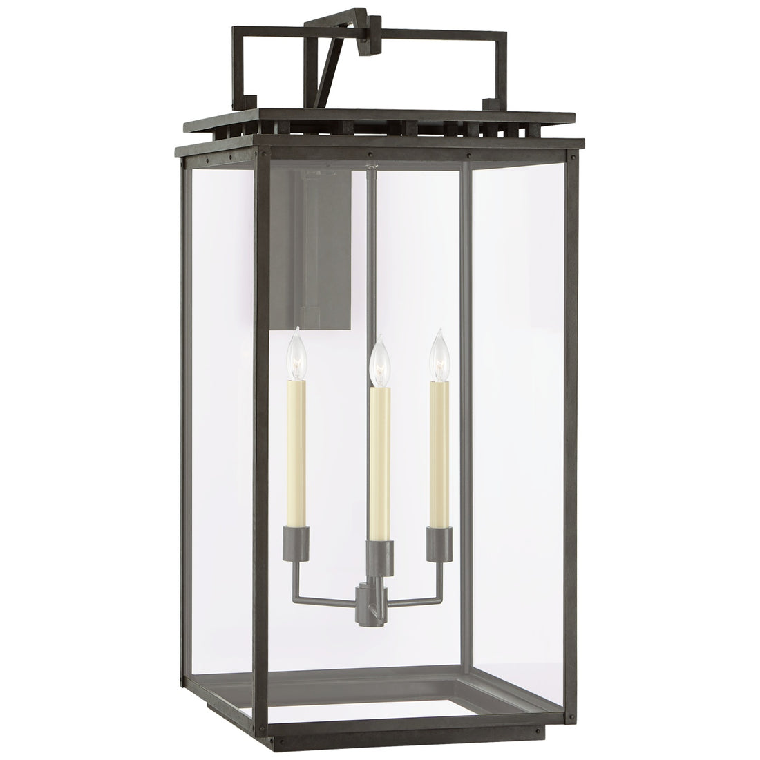 VISUAL COMFORT SIGNATURE, CHESHIRE GRANDE BRACKETED WALL LANTERN, OUTDOOR WALL LIGHTS
