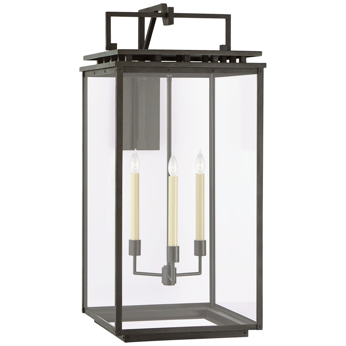 VISUAL COMFORT SIGNATURE, CHESHIRE GRANDE BRACKETED WALL LANTERN, OUTDOOR WALL LIGHTS