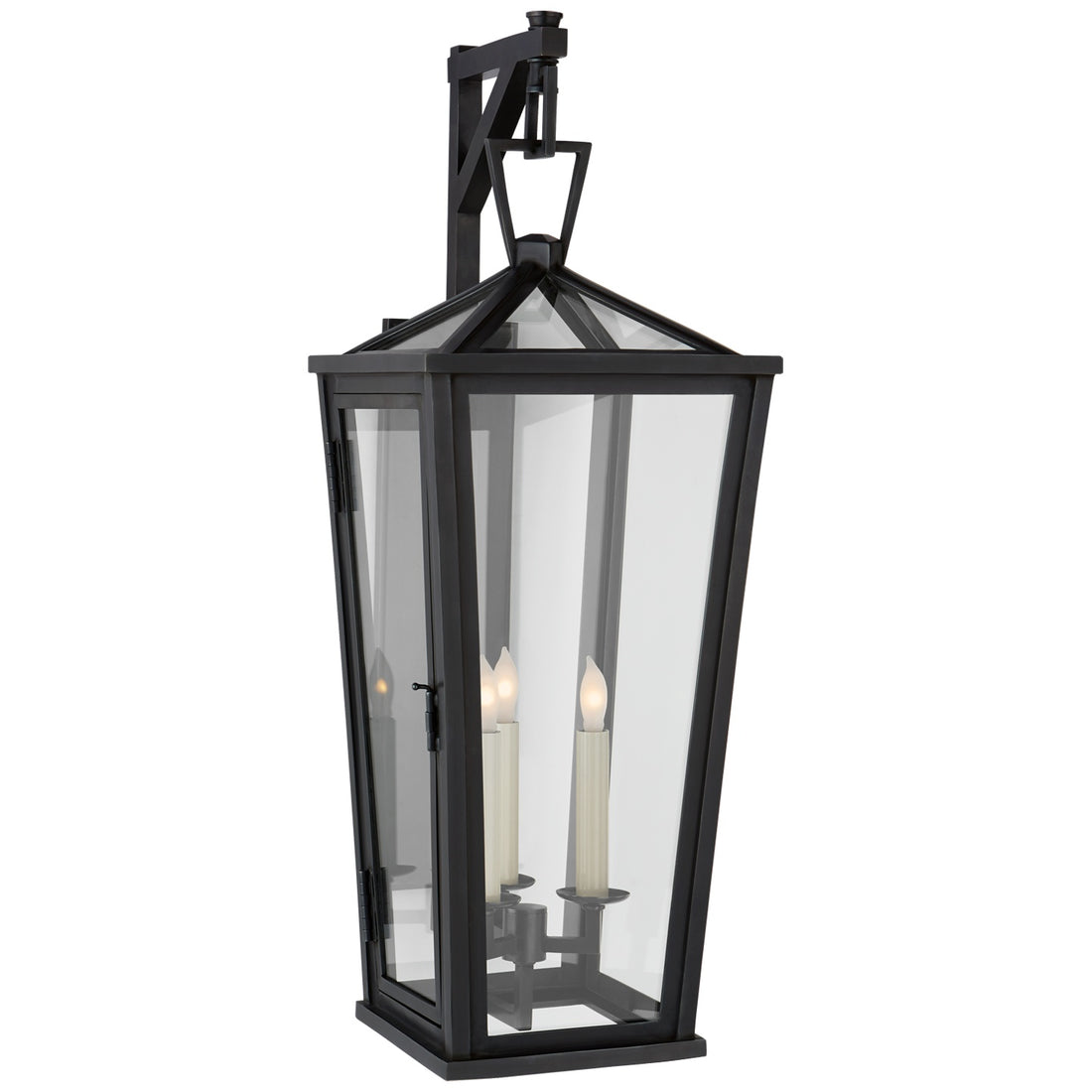 VISUAL COMFORT SIGNATURE, DARLANA TALL BRACKETED WALL LANTERN, OUTDOOR WALL LIGHTS