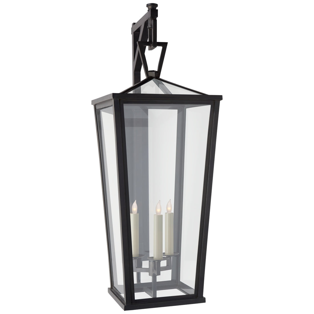 VISUAL COMFORT SIGNATURE, DARLANA GRANDE TALL BRACKETED WALL LANTERN, OUTDOOR WALL LIGHTS
