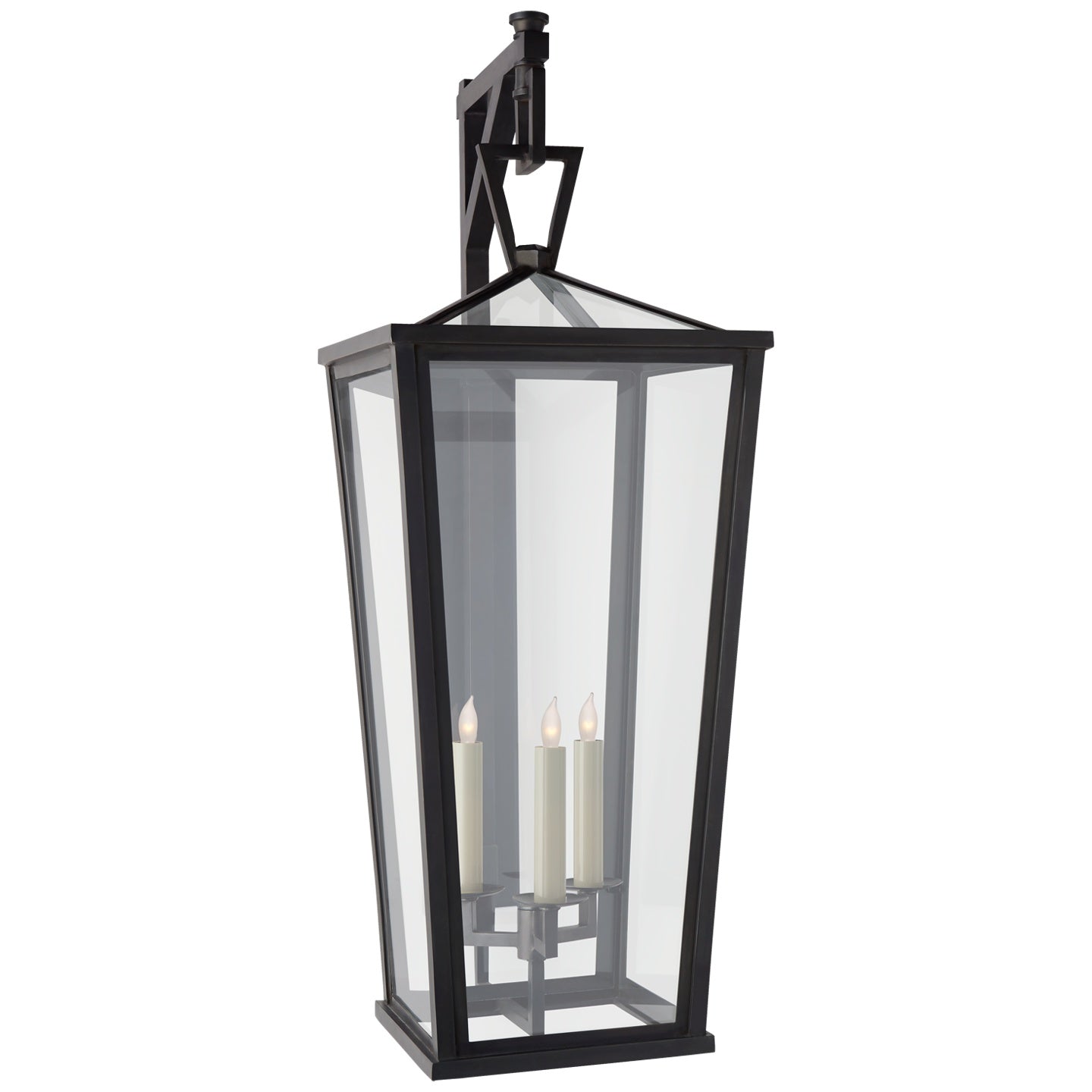VISUAL COMFORT SIGNATURE, DARLANA GRANDE TALL BRACKETED WALL LANTERN, OUTDOOR WALL LIGHTS