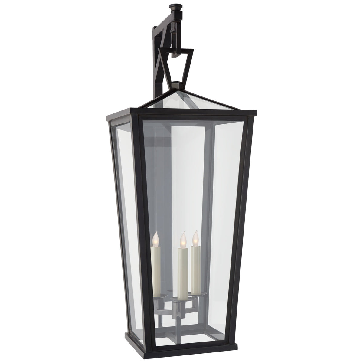 VISUAL COMFORT SIGNATURE, DARLANA GRANDE TALL BRACKETED WALL LANTERN, OUTDOOR WALL LIGHTS