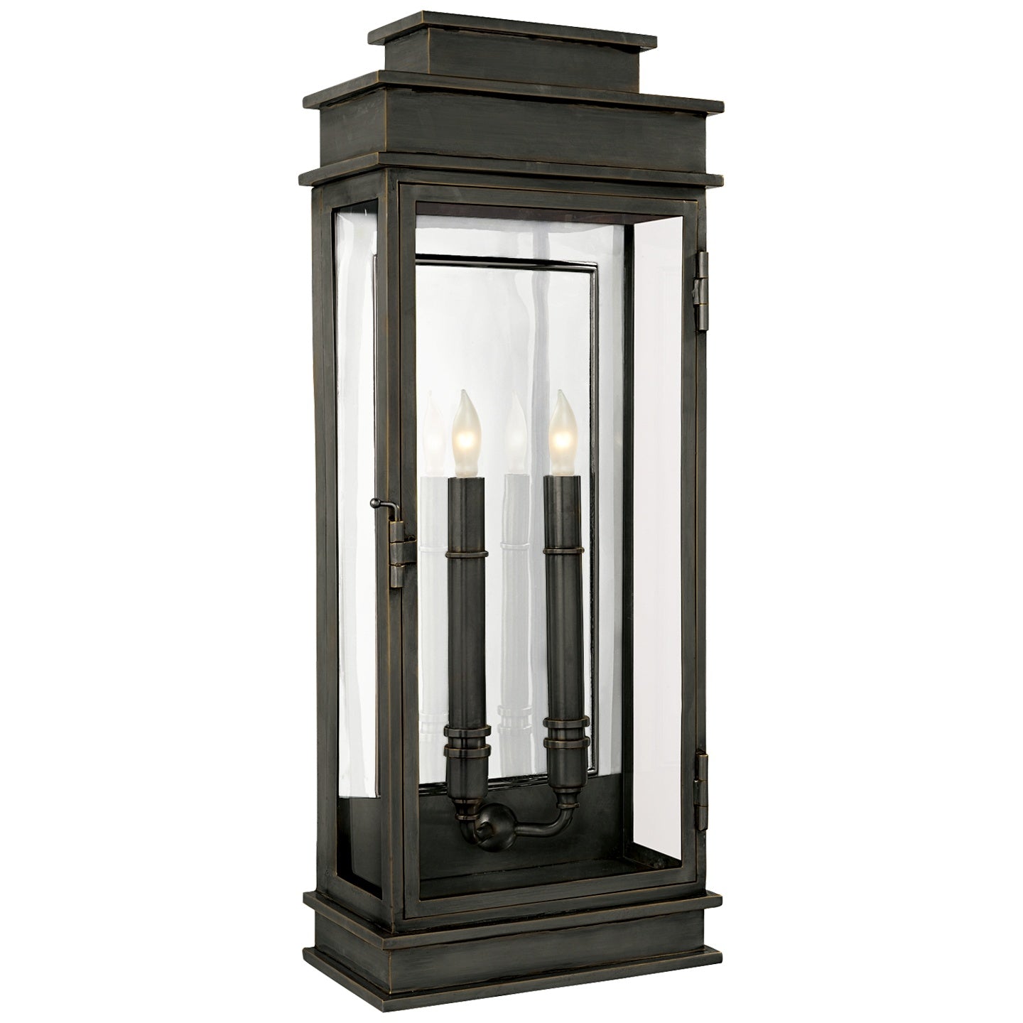 VISUAL COMFORT SIGNATURE, LINEAR LANTERN TALL, OUTDOOR WALL LIGHTS