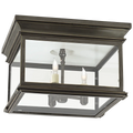 VISUAL COMFORT SIGNATURE, CLUB SQUARE OUTDOOR FLUSH MOUNT, FLUSH MOUNT CEILING LIGHTS
