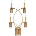VISUAL COMFORT SIGNATURE, SUTTON 4-LIGHT SCONCE, WALL SCONCES