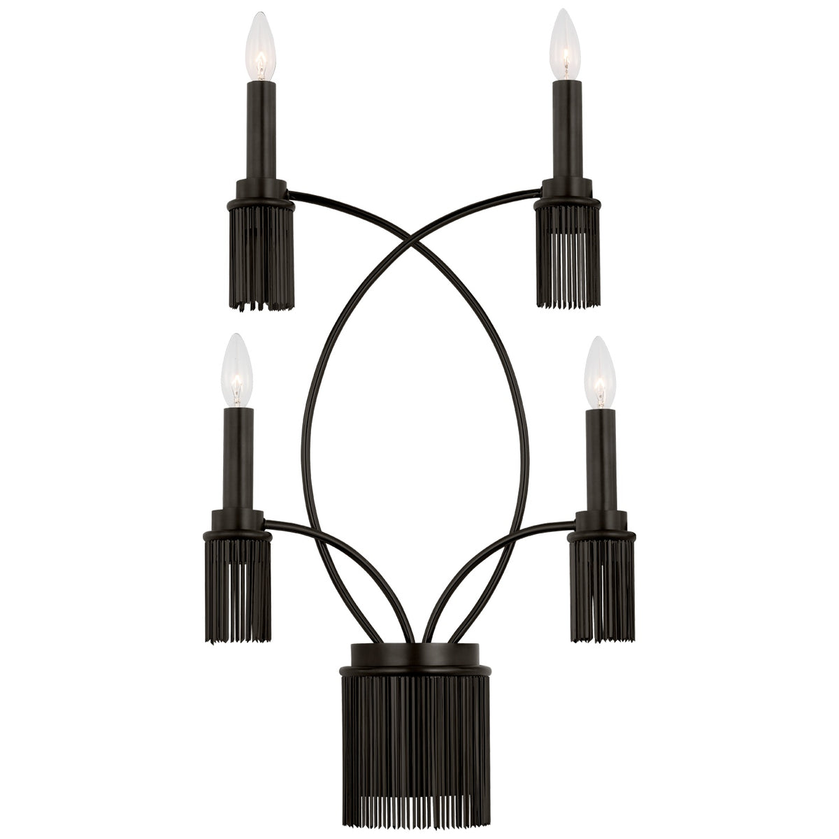 VISUAL COMFORT SIGNATURE, SUTTON 4-LIGHT SCONCE, WALL SCONCES
